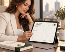 Executive Vision Planner, Undated Digital & Printable Planner for GoodNotes, Yin Yang Vision Board Method, Founder's Edition