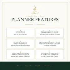 Executive Vision Planner, Undated Digital & Printable Planner for GoodNotes, Yin Yang Vision Board Method, Founder's Edition