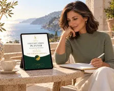 Executive Vision Planner, Undated Digital & Printable Planner for GoodNotes, Yin Yang Vision Board Method, Founder's Edition